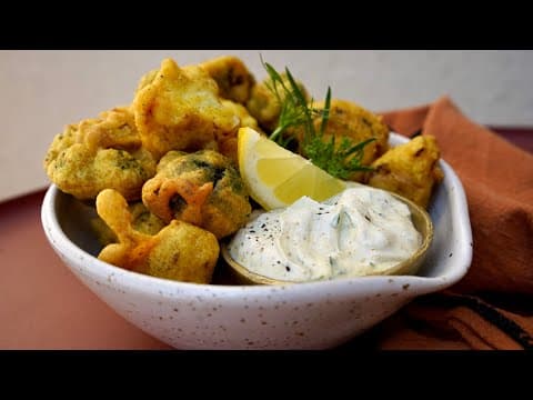 Indian-Style Cauliflower and Broccoli Pakoras - Indian Appetizer Indian-Style Cauliflower and Broccoli Pakoras - Delicious Indian appetizer with medium difficulty. Perfect recipe converted from YouTube video to PDF format.