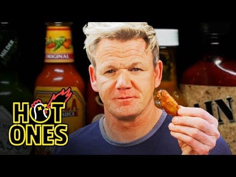 Gordon Ramsay Savagely Critiques Spicy Wings