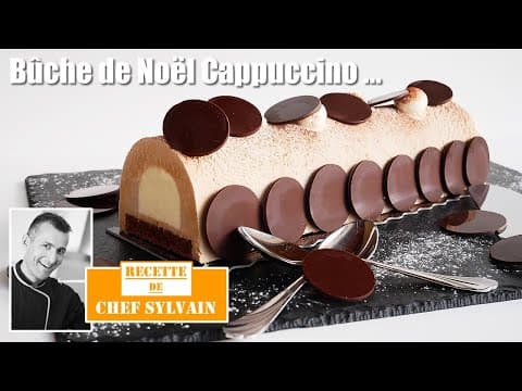 Cappuccino Yule Log