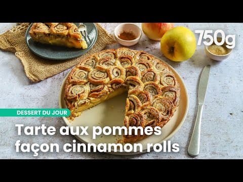 Apple Tart Cinnamon Roll Style - French Dessert Apple Tart Cinnamon Roll Style - Delicious French dessert with medium difficulty. Perfect recipe converted from YouTube video to PDF format.
