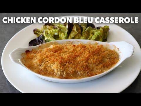 Chicken Cordon Bleu Casserole