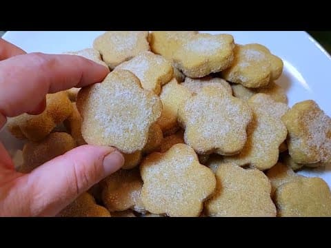 Mexican Cinnamon Sugar Shortbread Cookies
