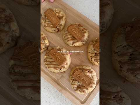 Bake with Brooki: Biscoff Loaded Cookies 🤎🍪 @BrookiBakeHouse