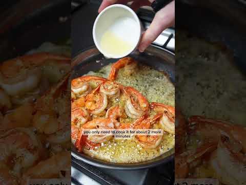 How to make garlic butter shrimp
