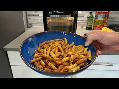 Air Fryer Pasta Chips