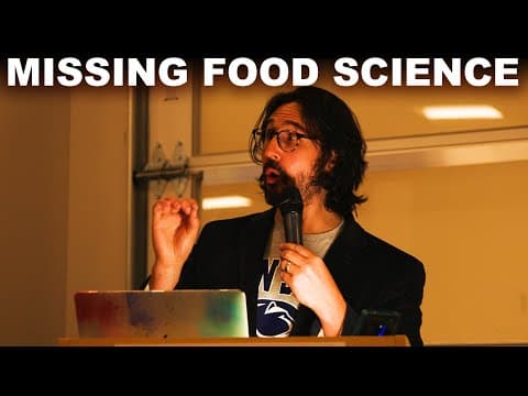 Why food science doesn't answer all my questions (PODCAST E54)