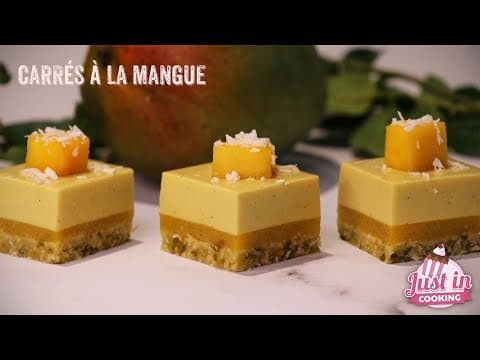 Mango Coconut Vanilla Squares - French Dessert Mango Coconut Vanilla Squares - Delicious French dessert with medium difficulty. Perfect recipe converted from YouTube video to PDF format.