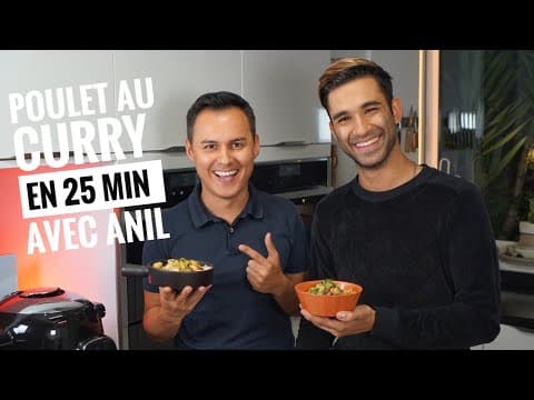 Poulet au curry express en 25 minutes