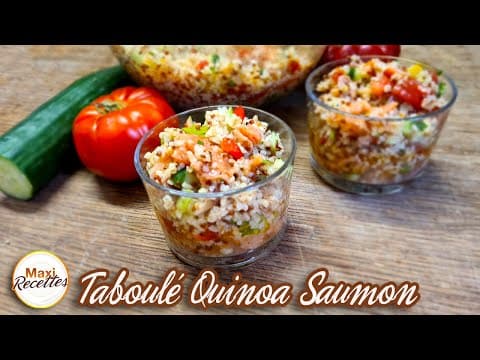 Taboulé Boulgour Quinoa Saumon Fumé - Méditerranéen Appetizer Taboulé Boulgour Quinoa Saumon Fumé - Delicious Méditerranéen appetizer with easy difficulty. Perfect recipe converted from YouTube video to PDF format.