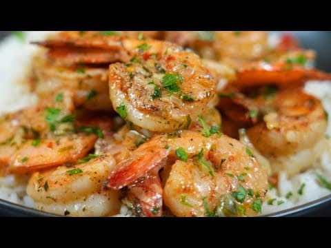 The Most Flavorful Garlic Butter Shrimp Ever