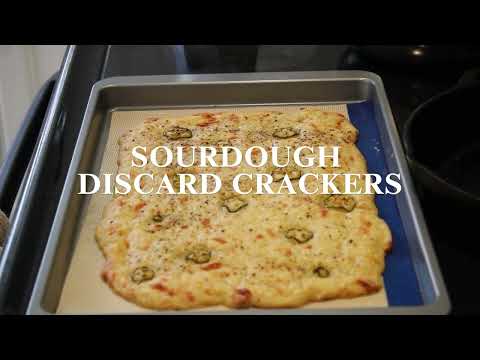 Sourdough DISCARD Cracker Recipe!