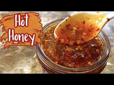 Hot Honey Recipe USING ONLY 4 INGREDIENTS