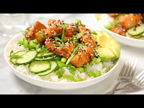 Teriyaki Salmon Bowl