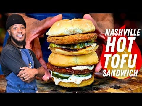 Nashville Hot Tofu Sandwich