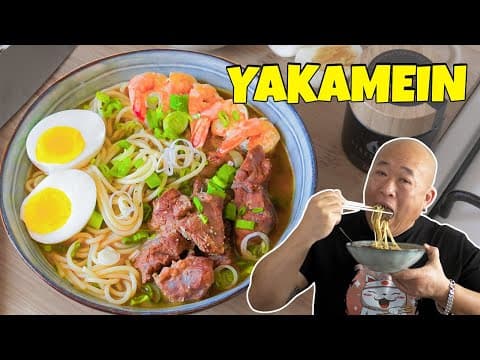 Yakamien – Spaghetti au bœuf braisé et crevettes, sauce créole - Fusion Main Course Yakamien – Spaghetti au bœuf braisé et crevettes, sauce créole - Delicious Fusion main course with easy difficulty. Perfect recipe converted from YouTube video to PDF format.