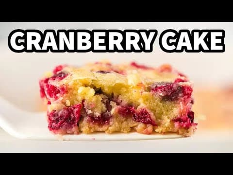 Cranberry Cake You’ll Want Every Season!