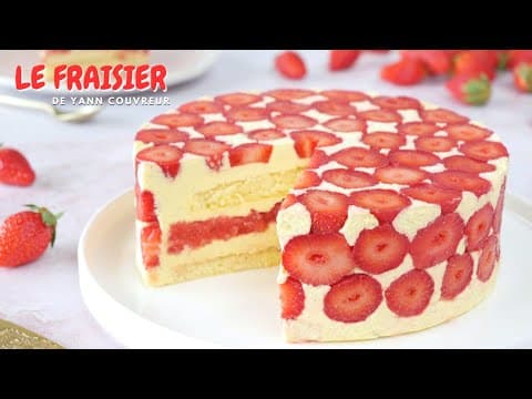 Chef Ian Couvreur's Strawberry Cake - French Dessert Chef Ian Couvreur's Strawberry Cake - Delicious French dessert with medium difficulty. Perfect recipe converted from YouTube video to PDF format.