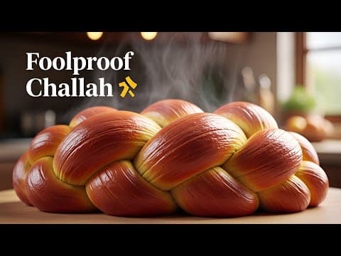 Homemade Challah Bread Recipe