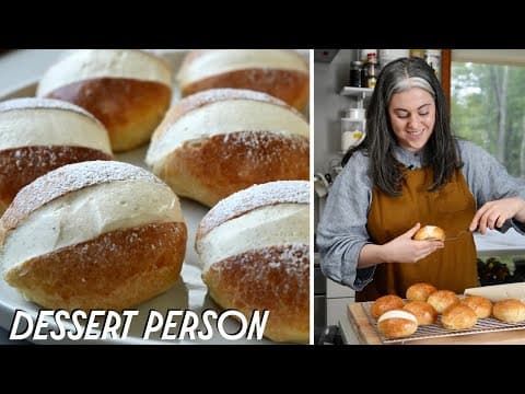 Maritotsi – Italian Sweet Brioche Buns with Vanilla Mascarpone Cream - Italian Dessert Maritotsi – Italian Sweet Brioche Buns with Vanilla Mascarpone Cream - Delicious Italian dessert with medium difficulty. Perfect recipe converted from YouTube video to PDF format.