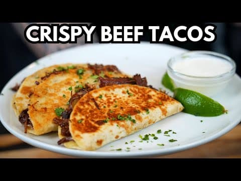 Need Your Taco Fix? Try These Incredible Crispy Beef Tacos