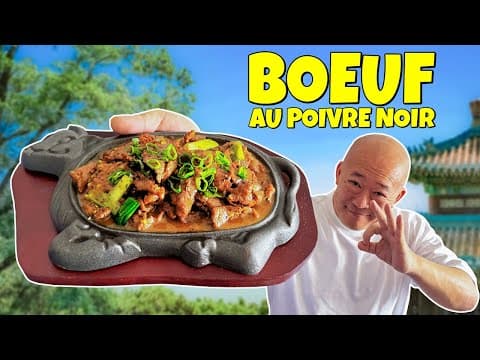 Chinese-Style Black Pepper Beef