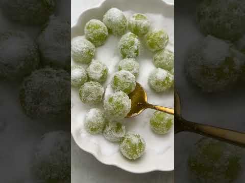 Healthy Frozen Sour Candy Grapes