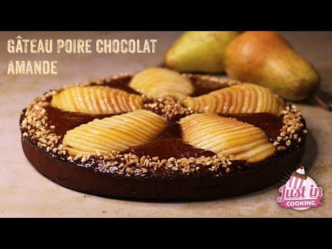 Gâteau poire chocolat - French Dessert Gâteau poire chocolat - Delicious French dessert with medium difficulty. Perfect recipe converted from YouTube video to PDF format.