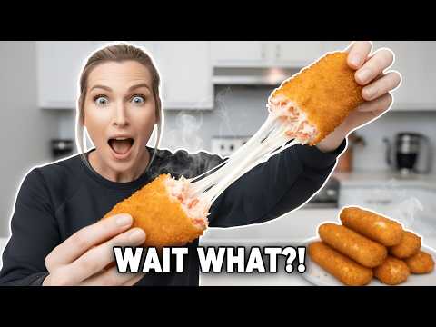 Seafood Mozzarella Sticks?! Crispy, Cheesy & Surprisingly Addictive!