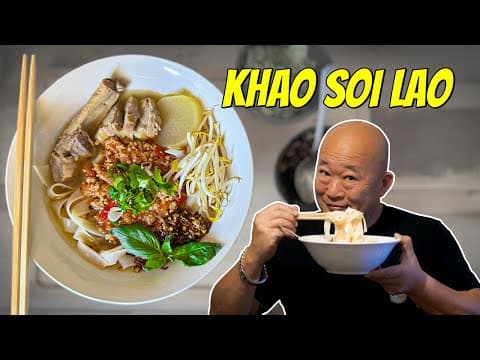 Khao Soi lao : la soupe emblématique du nord du Laos !