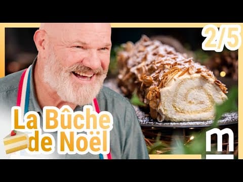 Christmas Yule Log with Praline and White Chocolate Ganache - French Dessert Christmas Yule Log with Praline and White Chocolate Ganache - Delicious French dessert with hard difficulty. Perfect recipe converted from YouTube video to PDF format.