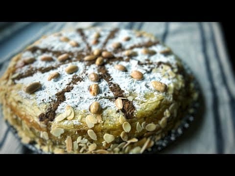 Chicken and Almond Pastilla - Moroccan Main Course Chicken and Almond Pastilla - Delicious Moroccan main course with medium difficulty. Perfect recipe converted from YouTube video to PDF format.