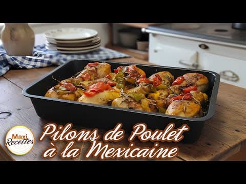 Mexican Chicken Drumsticks - Mexican Main Course Mexican Chicken Drumsticks - Delicious Mexican main course with easy difficulty. Perfect recipe converted from YouTube video to PDF format.
