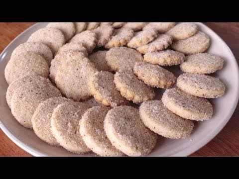 Cinnamon Shortbread Cookies