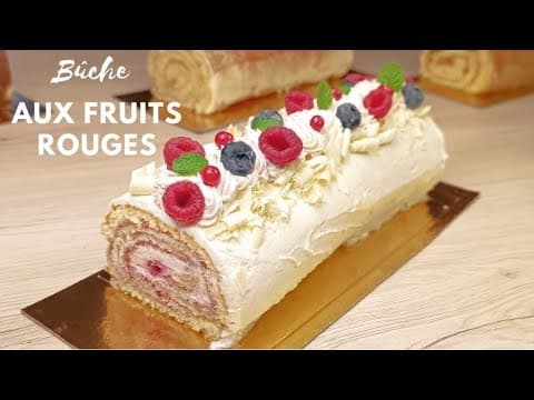 Red Fruit Rolled Log - French Dessert Red Fruit Rolled Log - Delicious French dessert with medium difficulty. Perfect recipe converted from YouTube video to PDF format.