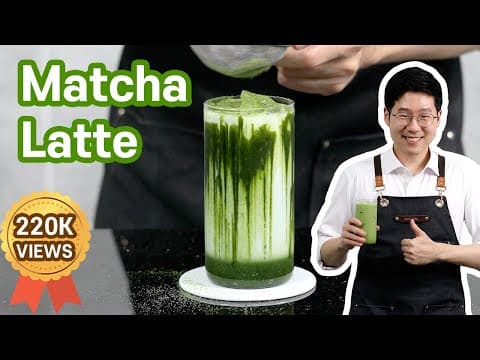 The best Iced Matcha Latte recipe