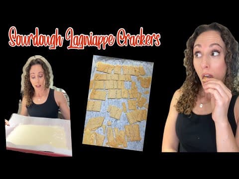 Easy Sourdough Discard Crackers