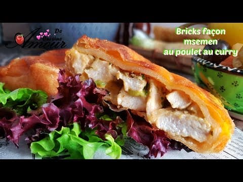 Briques de poulet au curry - Maghreb Main Course Briques de poulet au curry - Delicious Maghreb main course with medium difficulty. Perfect recipe converted from YouTube video to PDF format.