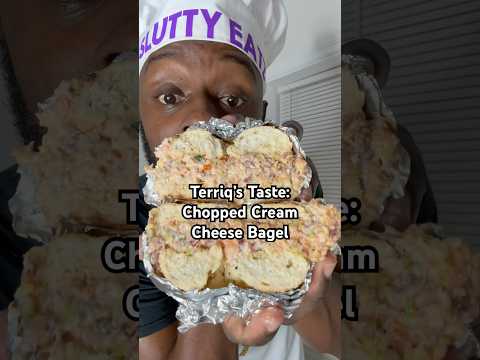 Chopped Cream Cheese Bagel