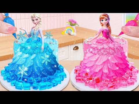 Magical Jelly Layer Cake