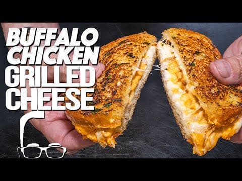 THE BUFFALO CHICKEN GRILLED CHEESE RECIPE FROM DISNEY WORLD...AT HOME!
