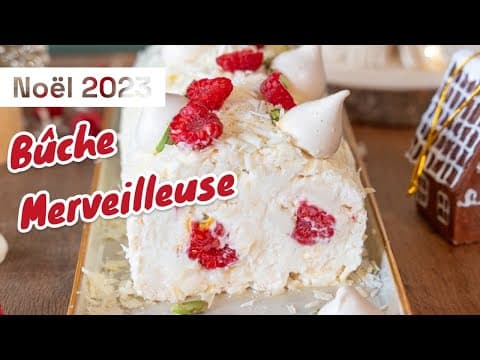 Bûche de Noël à la meringue (style Pavlova) - Française Dessert Bûche de Noël à la meringue (style Pavlova) - Delicious Française dessert with medium difficulty. Perfect recipe converted from YouTube video to PDF format.