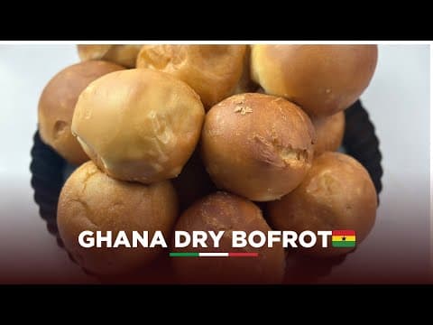 Ghanaian Fried Dough (Bofrot) - Ghanaian Snack Ghanaian Fried Dough (Bofrot) - Delicious Ghanaian snack with medium difficulty. Perfect recipe converted from YouTube video to PDF format.