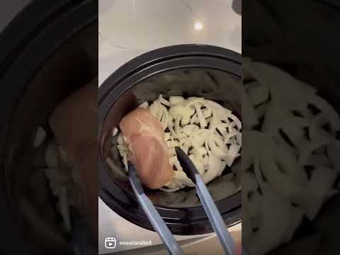 slow cooker pulled chicken