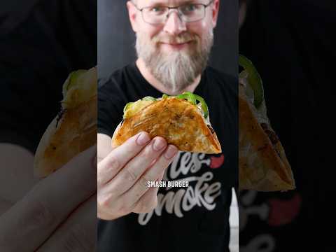 FRIED Smash Burger Tacos 🌮