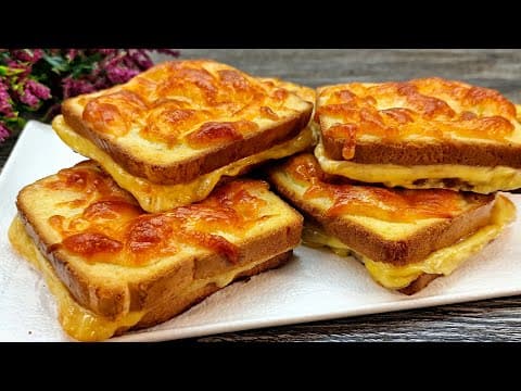Ham and Cheese Baked Sandwiches