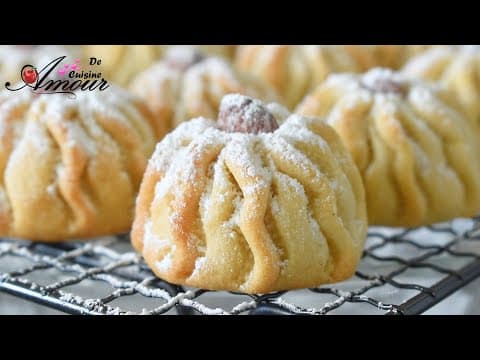 Gâteaux fourrés aux amandes - Française Snack Gâteaux fourrés aux amandes - Delicious Française snack with easy difficulty. Perfect recipe converted from YouTube video to PDF format.