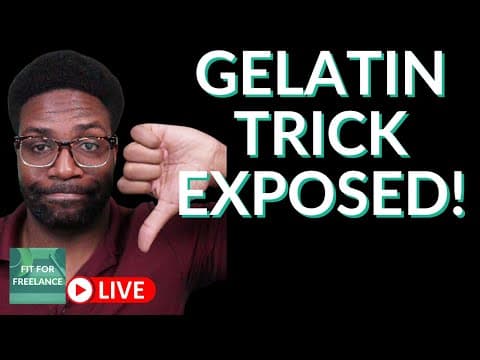 Gelatin Weight Loss Scam Recipe (What Not to Do)