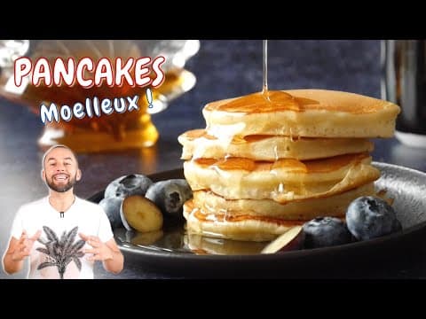 Pancakes américains moelleux - American Breakfast Pancakes américains moelleux - Delicious American breakfast with easy difficulty. Perfect recipe converted from YouTube video to PDF format.