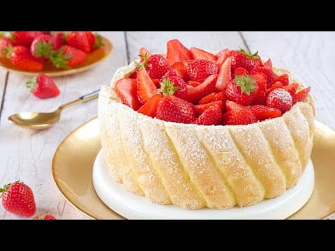 Egg‑free Strawberry Charlotte - French Dessert Egg‑free Strawberry Charlotte - Delicious French dessert with medium difficulty. Perfect recipe converted from YouTube video to PDF format.