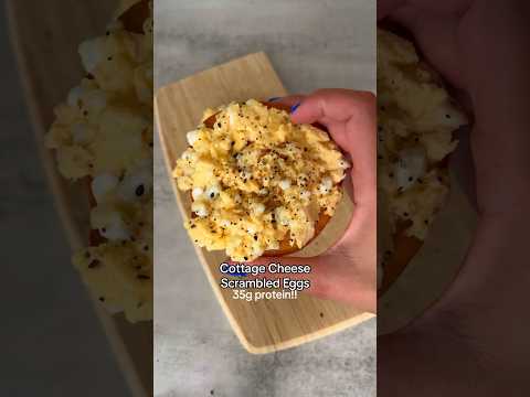 Cottage Cheese Scrambled Eggs